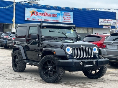 Used 2016 Jeep Wrangler AWD NAV LOADED! MINT! WE FINANCE ALL CREDIT! for Sale in London, Ontario