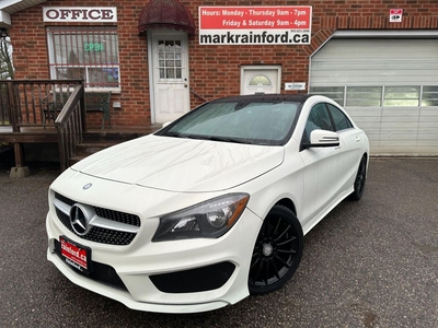 Used 2016 Mercedes-Benz CLA-Class 4dr Sdn CLA250 4MATIC Pano Roof Nav AMG Appearance for Sale in Bowmanville, Ontario