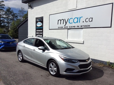 Used 2017 Chevrolet Cruze LT Auto $1000 FINANCE CREDIT!! INQUIRE IN STORE!! SILVER ICE !!! ALLOYS. HEATED SEATS. BACKUP CAM. BLUETOOT for Sale in North Bay, Ontario