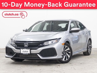 Used 2017 Honda Civic Hatchback LX w/ Apple CarPlay & Android Auto, Adaptive Cruise, A/C for Sale in Toronto, Ontario