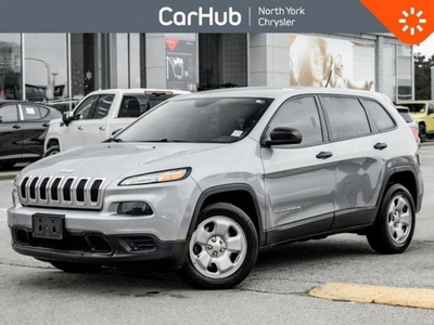 Used 2017 Jeep Cherokee Sport Heated Seats Remote Start 5'' Display Bluetooth A/C for Sale in Thornhill, Ontario