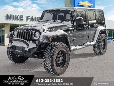 Used 2017 Jeep Wrangler Unlimited Sahara for Sale in Smiths Falls, Ontario