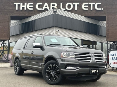 Used 2017 Lincoln Navigator L Select 8 SEATER! APPLE CARPLAY/ANDROID AUTO, SIRIUS XM, NAV, BACK UP CAM, HEATED LEATHER SEATS, SUNROOF!! for Sale in Sudbury, Ontario