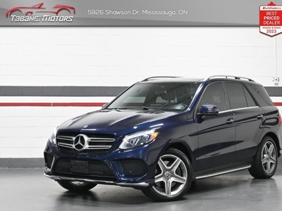 Used 2017 Mercedes-Benz GLE 400 4MATIC No Accident AMG 360CAM Harman Kardon for Sale in Mississauga, Ontario