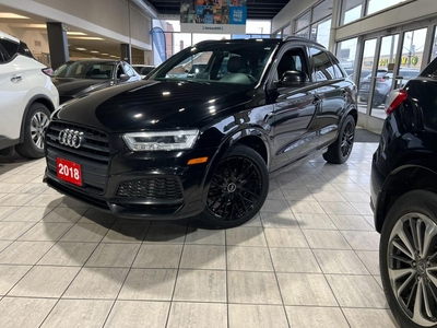 Used 2018 Audi Q3 TECHNIK - SLINE Competition Package - Navigation - Panoramic Power Roof - BOSE - No Accidents for Sale in North York, Ontario