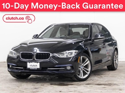 Used 2018 BMW 3 Series 330i xDrive AWD w/ Bluetooth, Rearview Camera, Cruise Control, Nav for Sale in Toronto, Ontario