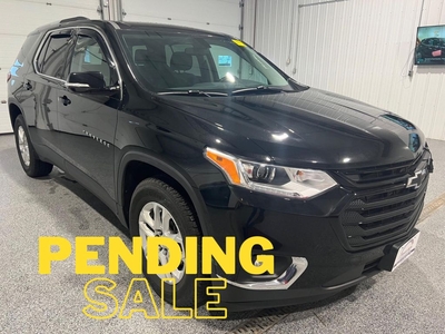 Used 2018 Chevrolet Traverse LT AWD #Captain Chairs #Power Tailgate for Sale in Brandon, Manitoba