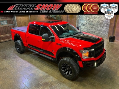Used 2018 Ford F-150 Huge Lifted Coyote F150 FX4! Body Kit, Pano Rf, 35s for Sale in Winnipeg, Manitoba