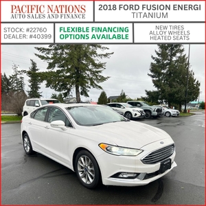 Used 2018 Ford Fusion Energi Titanium for Sale in Campbell River, British Columbia
