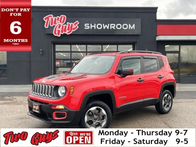 Used 2018 Jeep Renegade Sport New Tires Remote Start B/Up Cam for Sale in St Catharines, Ontario