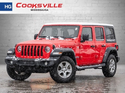 Used 2018 Jeep Wrangler UNLIMITED SPORT for Sale in Mississauga, Ontario