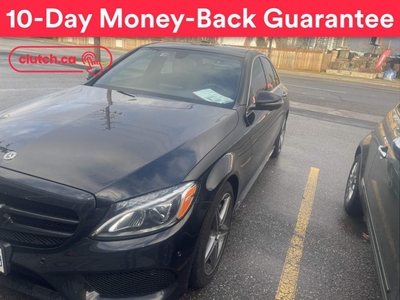 Used 2018 Mercedes-Benz C-Class C 300 AWD w/ 360 View Cam, Bluetooth, Nav for Sale in Toronto, Ontario