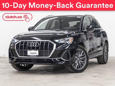 Used 2019 Audi Q3 Progressiv AWD w/ Apple CarPlay & Android Auto, Cruise Control, Nav for Sale in Toronto, Ontario