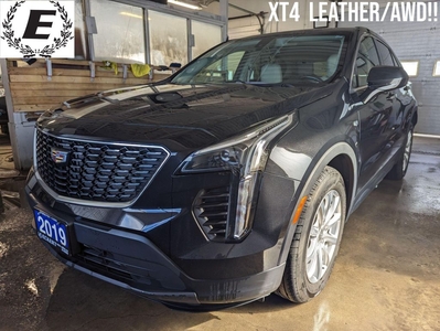 Used 2019 Cadillac XT4 AWD Luxury LEATHER/AUTO START STOP!! for Sale in Barrie, Ontario