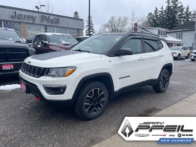 Used 2019 Jeep Compass Trailhawk LEATHER - SUNROOF - NAV for Sale in New Hamburg, Ontario