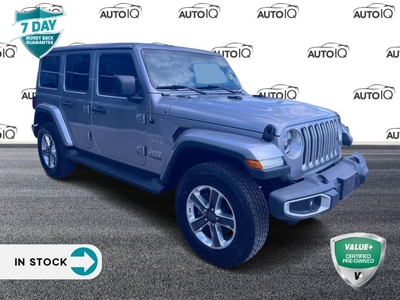 Used 2019 Jeep Wrangler Unlimited Sahara COLD WEATHER GROUP HEATED SEATS REMOTE START for Sale in Innisfil, Ontario