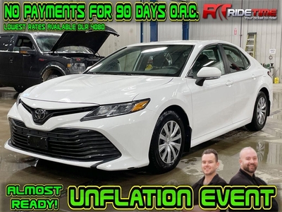 Used 2019 Toyota Camry LE for Sale in Winnipeg, Manitoba