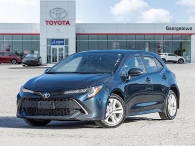 Used 2019 Toyota Corolla Hatchback Hatchback CVT for Sale in Georgetown, Ontario