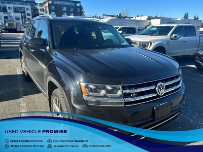 Used 2019 Volkswagen Atlas 3.6 FSI Highline LOCAL BC, NAV, PANOROOF, POWER LIFTGATE for Sale in Surrey, British Columbia