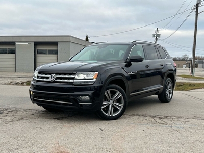 Used 2019 Volkswagen Atlas EXECLINE R-LINE NAVI MOONROOF 7SEATER for Sale in Oakville, Ontario
