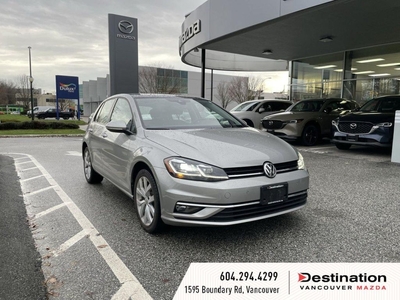 Used 2019 Volkswagen Golf Execline No Accidents Non Smoker Local for Sale in Vancouver, British Columbia