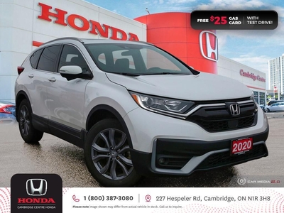 Used 2020 Honda CR-V Sport APPLE CARPLAY™/ANDROID AUTO™ HEATED SEATS REARVIEW CAMERA for Sale in Cambridge, Ontario