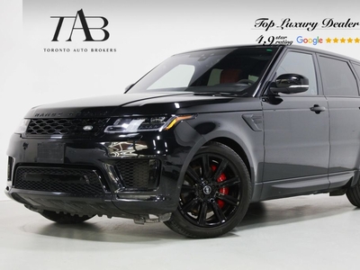 Used 2020 Land Rover Range Rover Sport MHEV HST RED LEATHER 21 IN WHEELS for Sale in Vaughan, Ontario
