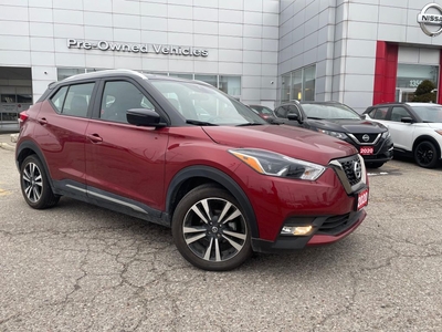 Used 2020 Nissan Kicks SR ONE OWNER TRADE WITH ONLY 6200 KMS. NISSAN CERTIFIED PRE OWNED . CLEAN CARFAX! for Sale in Toronto, Ontario