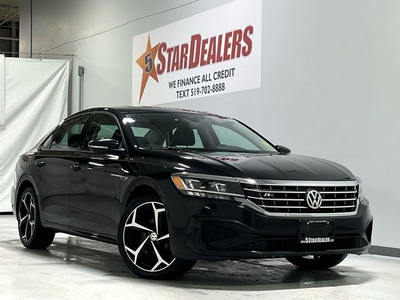Used 2020 Volkswagen Passat LEATHER SUNROOF H-SEATS! WE FINANCE ALL CREDIT! for Sale in London, Ontario