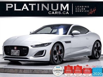Used 2021 Jaguar F-Type FIRST EDITION,R DYNAMIC COUPE,380HP,MERIDIAN SYS for Sale in Toronto, Ontario