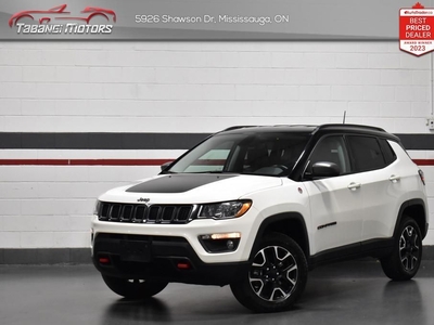 Used 2021 Jeep Compass Trailhawk No Accident Carplay Blindspot Remote Start for Sale in Mississauga, Ontario