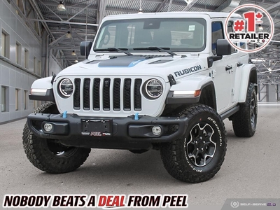 Used 2021 Jeep Wrangler 4xe Rubicon FULLY LOADED COLD WTHR STEEL BUMPER for Sale in Mississauga, Ontario