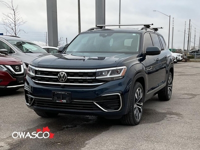Used 2021 Volkswagen Atlas 3.6L R-Line! 4 New Tires! Safety Included! for Sale in Whitby, Ontario