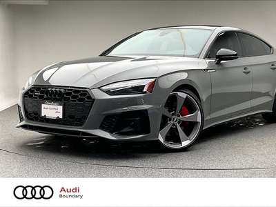 Used 2022 Audi A5 Sportback 45 2.0T Technik quattro 7sp S Tronic for Sale in Burnaby, British Columbia