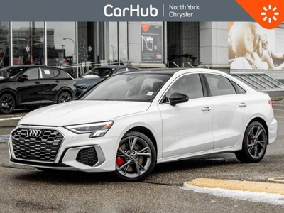 Used 2022 Audi S3 Sedan Komfort Power Sunroof Rear BackUp Camera Front Heated Seats for Sale in Thornhill, Ontario