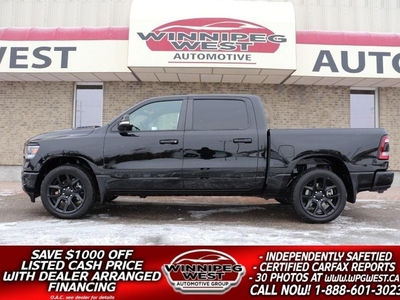 Used 2022 Dodge Ram 1500 SPORT REBEL 12 NIGHT EDITION, ALL OPTIONS!! for Sale in Headingley, Manitoba