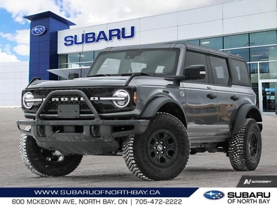 Used 2022 Ford Bronco Wildtrak Advanced 4x4 - Sunroof for Sale in North Bay, Ontario