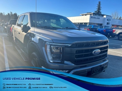 Used 2022 Ford F-150 Lariat LOCAL BC 1 OWNER, NO ACCIDENT, 2.7L V6, MOONROOF for Sale in Surrey, British Columbia