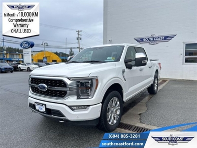 Used 2022 Ford F-150 Platinum - Leather Seats - Sunroof for Sale in Sechelt, British Columbia