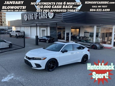 Used 2022 Honda Civic Hatchback Sport CVT for Sale in Langley, British Columbia