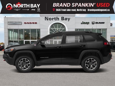 Used 2022 Jeep Cherokee Trailhawk - Certified - Android Auto - $280 B/W for Sale in North Bay, Ontario