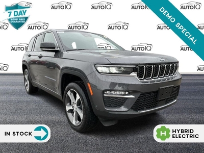 Used 2022 Jeep Grand Cherokee 4xe DEMO HYBRID!! for Sale in Innisfil, Ontario