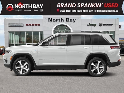Used 2022 Jeep Grand Cherokee 4xe Overland - Certified - $444 B/W for Sale in North Bay, Ontario