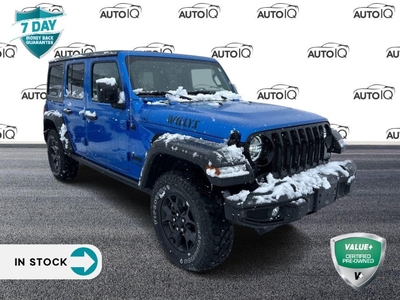 Used 2022 Jeep Wrangler Unlimited Sport Willys Package Remote Start Navigation Heated Seats & Steering for Sale in St. Thomas, Ontario