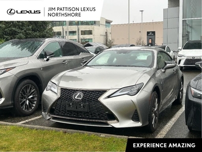 Used 2022 Lexus RC 350 AWD / F SPORT 3, NO ACCIDENTS, LOCAL for Sale in North Vancouver, British Columbia