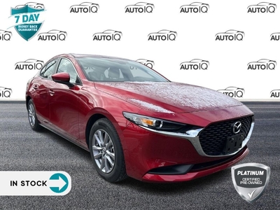 Used 2022 Mazda MAZDA3 GX Heated Seats Apple CarPlay & Android Auto Blind Spot Detector Push-to-Start Ignition Backup for Sale in St. Thomas, Ontario