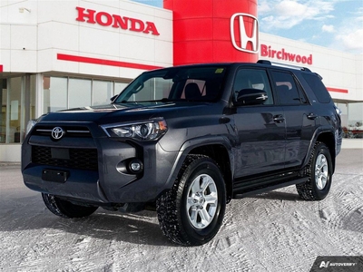 Used 2022 Toyota 4Runner 4WD 7 Pass Leather Navigation for Sale in Winnipeg, Manitoba