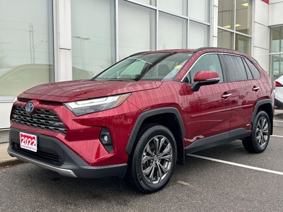 Used 2022 Toyota RAV4 Hybrid Limited HYBRID LIMITED-NAVI+COOLED SEATS! for Sale in Cobourg, Ontario