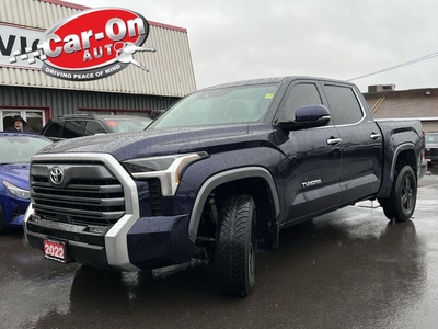 Used 2022 Toyota Tundra LIMITED 4X4 LOW KMS PANO ROOF HTD LEATHER for Sale in Ottawa, Ontario
