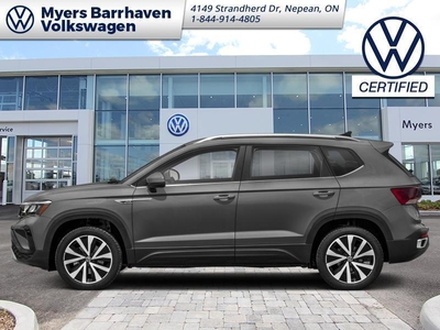 Used 2022 Volkswagen Taos Highline 4MOTION - Certified for Sale in Nepean, Ontario